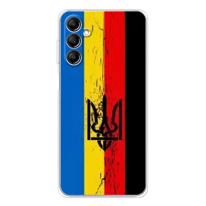 Украинские Чехлы для Samsung Galaxy M35 5G с картинкой УПА (AlphaPrint) (Прапор УПА)