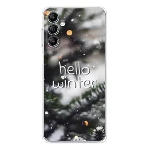 Новорічні, Святкові Чохли для Samsung Galaxy M35 5G - 2024 год (Hello winter)