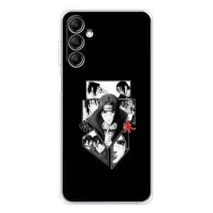 Чохли на тему: Ітачи Учіха для Samsung Galaxy M35 5G (AlphaPrint) (колаж Ітачі)