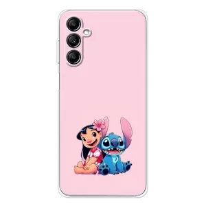 Чехол с принтом Стич на Samsung Galaxy M35 5G (Лило и Стич)