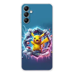 Чохол з Пікачу на Samsung Galaxy M35 5G (Лого Пікачу)