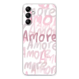 Чохол з розовим принтом для Samsung Galaxy M35 5G (Аморе любов)