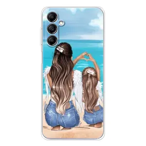 Чохол з друком для Samsung Galaxy M35 5G - (Мама з дитинкою) (AlphaPrint) (Мама з донькою)