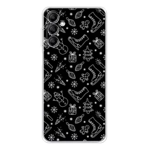 Новорічні, Святкові Чохли для Samsung Galaxy M35 5G - 2024 год (Новорічний фон)