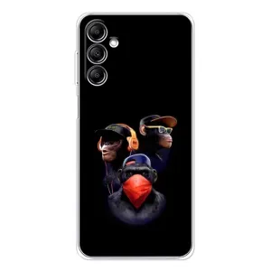 Чохол з Мавпами Samsung Galaxy M35 5G - (AlphaPrint) (Три мавпи)