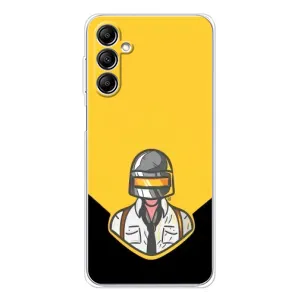 Чехол PUBG для Самсунг Гелекси М35 5Джи (AlphaPrint) (Пабг в шлеме)