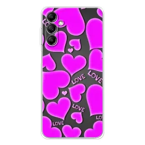 Чехлы для любимой на Самсунг Гелексі М35 5Джі (VPrint) (Pink hearts)