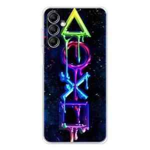 Чехлы с тематикой Киберспорт для Samsung Galaxy M35 5G (VPrint) (Pleystation лого)