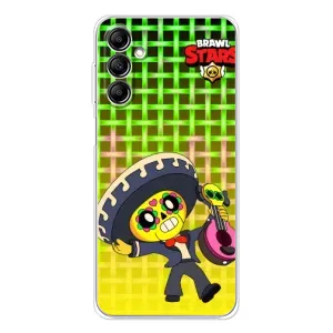 Чехлы Brawl Stars для Samsung Galaxy M35 5G (AlphaPrint) (Поко в самбреро)