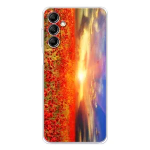 Чохол з картинкою (Стильні) Самсунг Гелексі М35 5Джі - (AlphaPrint) (Поле тюльпанів)