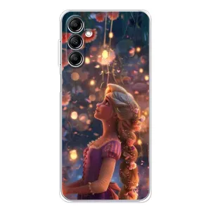 Чехол Рапунцель для Samsung Galaxy M35 5G (Рапунцель фонарики)