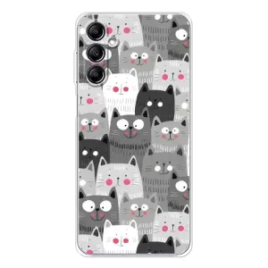 Чохли з Котиками для Samsung Galaxy M35 5G (VPrint) (Мальовані котики)