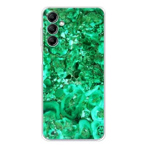 Мраморний чехол на Samsung Galaxy M35 5G (VPrint) (Салатовий Мрамор)