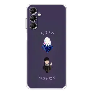 Чехлы Венсдей на Samsung Galaxy M35 5G Уэнсдей (AlphaPrint) (Уэнздей и подруга)