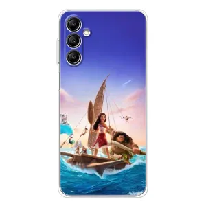 Чехол с мультфильмом Моана Samsung Galaxy M35 5G (Команда Ваяна Мауи)