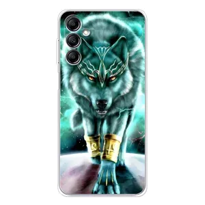 Захисні чохли для Самсунг Гелексі М35 5Джі (AlphaPrint) (ХІТ продаж) ВОВК (Яскравий вовк)