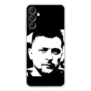 Чохол для Samsung Galaxy M35 5G (AlphaPrint - с принтом Зеленського) (Зеленский АРТ)