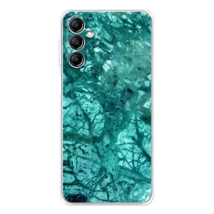 Мраморний чехол на Samsung Galaxy M35 5G (VPrint) (Зелений мрамор)