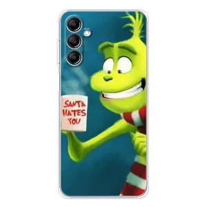 Різдвяні Чохли для Samsung Galaxy M35 5G (VPrint) (Зелений Грінч)