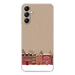 Новорічні, Святкові Чохли для Samsung Galaxy M35 5G - 2024 год (Зимове місто)