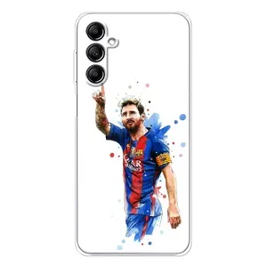 Чехлы Месси для Samsung Galaxy M36 (AlphaPrint) (Лео Месси)
