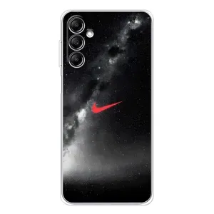 Чехол для Samsung Galaxy M36 - с принтом Найк (AlphaPrint) (Найк красный)