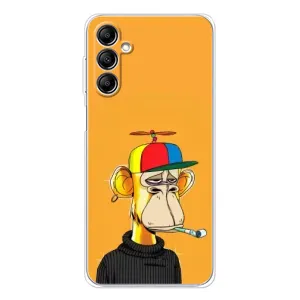 Чехлы с Обезьянами NFT для Samsung Galaxy M36 (AlphaPrint) (Скучающая Обезьяна NFT)
