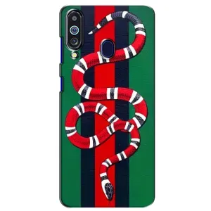 Чехлы ГУЧЧИ для Самсунг М40 (AlphaPrint) (Gucci змия)