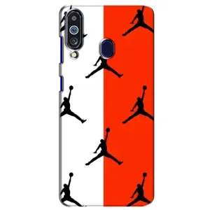 Чохли для Samsung Galaxy M40 - з картинкою JORDAN (AlphaPrint) (Лого Джордан)