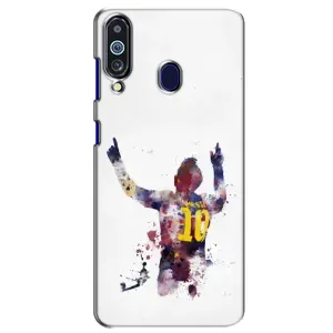 Чехлы Месси для Samsung Galaxy M40 (AlphaPrint) (Messi Barca)