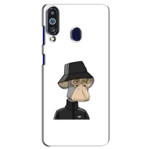 Чехлы с Обезьянами NFT для Samsung Galaxy M40 (AlphaPrint) (обезьяна NFT Adidas)