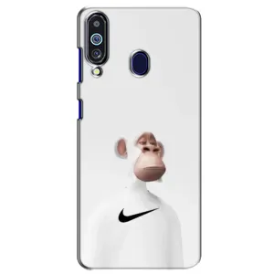 Чехлы с Обезьянами NFT для Samsung Galaxy M40 (AlphaPrint) (обезьяна NFT Nike)