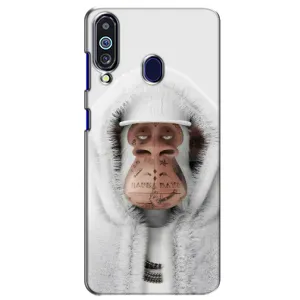 Чехлы с Обезьянами NFT для Samsung Galaxy M40 (AlphaPrint) (обезьяна NFT в тату)