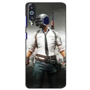 Чехол PUBG для Самсунг М40 (AlphaPrint) (Пабг мен)