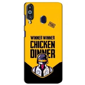 Чехол PUBG для Самсунг М40 (AlphaPrint) (Pubg шлем)