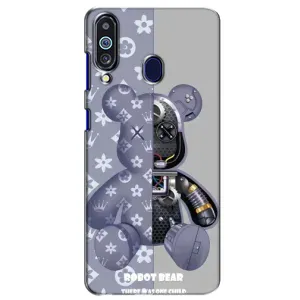 Круті Чохли Луі Віттон для Samsung Galaxy M40 (AlphaPrint) (Робот Медведик)