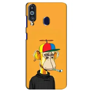 Чехлы с Обезьянами NFT для Samsung Galaxy M40 (AlphaPrint) (Скучающая Обезьяна NFT)