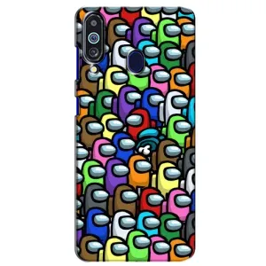 Чехол Амонг Ас для Samsung Galaxy M40 (AlphaPrint) (Убит)