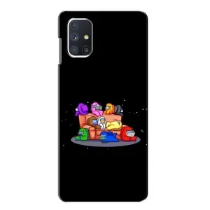 Чехол Амонг Ас для Samsung Galaxy M51 (AlphaPrint) (Амонг-ас)