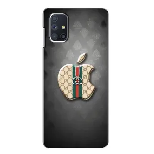 Чехлы ГУЧЧИ для Самсунг М51 (AlphaPrint) (Apple gucci)