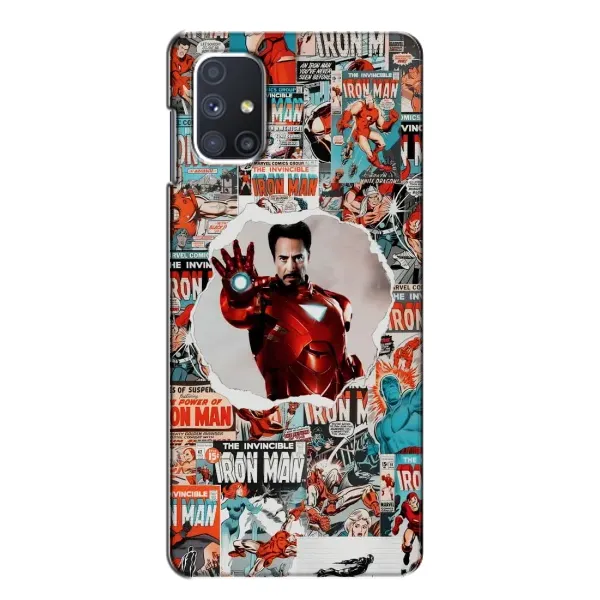 Чехол с принтом «Айронмен» для Samsung Galaxy M51 Чехол с принтом «Айронмен» для Samsung Galaxy M51