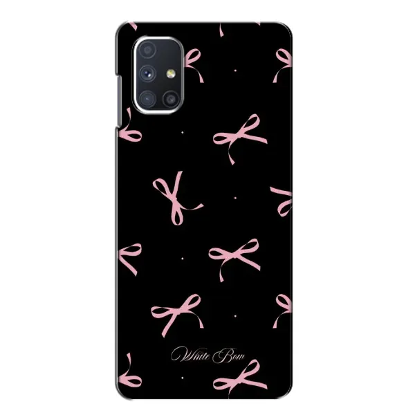 Чохол з принтом «Банти на чорному» для Samsung Galaxy M51 Чохол з принтом «Банти на чорному» для Samsung Galaxy M51