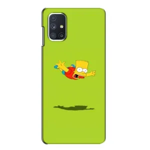Чjхол з Сімпсонами для Samsung Galaxy M51 (VPrint) (Барт Сімпсон)