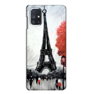 Чохол Ейфелева Вежа Samsung Galaxy M51 - (AlphaPrint) (Вежа в Парижі)