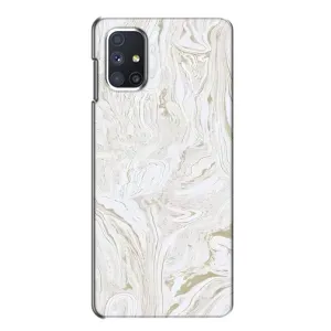 Мраморний чехол на Samsung Galaxy M51 (VPrint) (Білий мрамор)