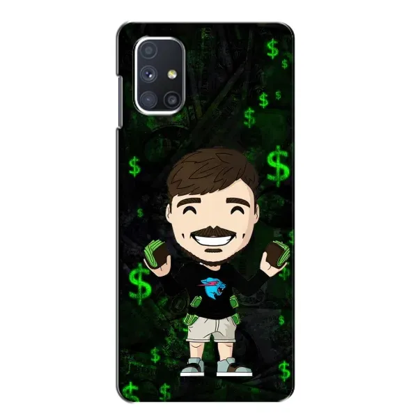 Чехол с принтом «Блогер Beast» для Samsung Galaxy M51 Чехол с принтом «Блогер Beast» для Samsung Galaxy M51