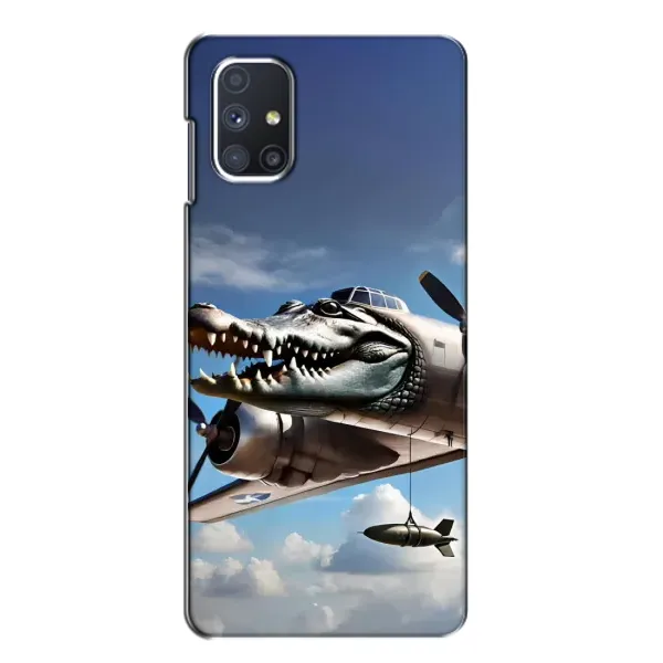 Чехол с принтом «Бомбардиро крокодило» для Samsung Galaxy M51 Чехол с принтом «Бомбардиро крокодило» для Samsung Galaxy M51