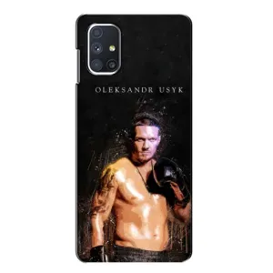 Чохол з картинкою Олександр Усик для Samsung Galaxy M51 (Боксер Олександр Усик)