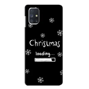 Різдвяні, Святкові Чохли для Самсунґ Ґалаксі М51 (Christmas loading)