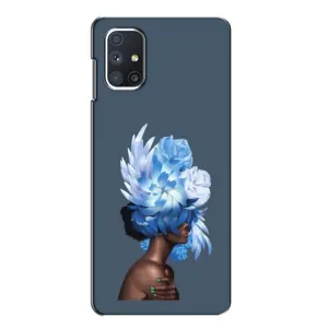 Чехлы (ART) Цветы на Samsung Galaxy M51 (VPrint) (Цветы на голове)